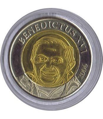 Euro prueba Vaticano 2 euros 2006 Benedicto XVI.