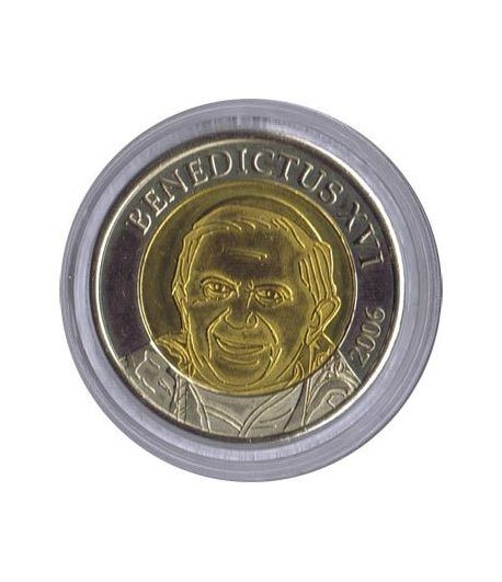 Euro prueba Vaticano 2 euros 2006 Benedicto XVI.