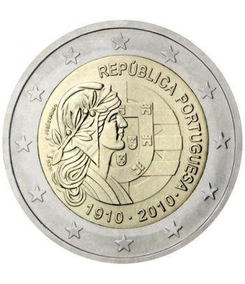 moneda conmemorativa 2 euros Portugal 2010. Proof