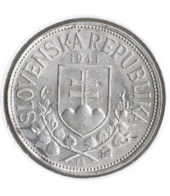 Moneda de plata 20 korun Eslovaquia 1941.  - 1