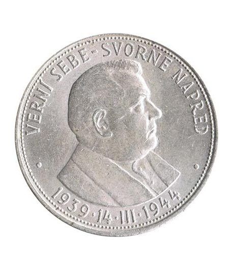 Moneda de plata 50 korun Eslovaquia 1941.