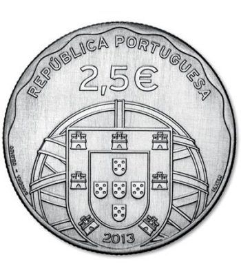 Portugal 2.5 Euros 2013 100 Años Submarino Espadarte.