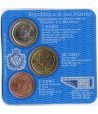 Cartera oficial euroset San Marino 2006 (3 monedas)