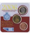 Cartera oficial euroset San Marino 2006 (3 monedas)