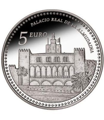 Moneda 2013 Patrimonio Nacional. Palacio de la Almudaina. 5 euro