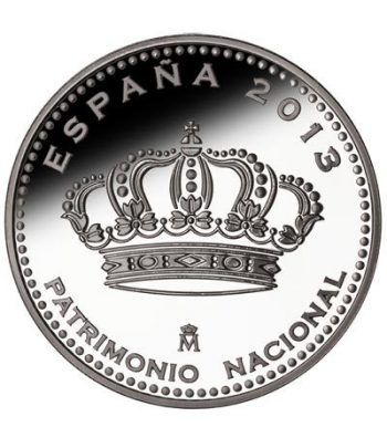 Moneda 2013 Patrimonio Nacional. Monasterio Descalzas. 5 euros.