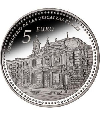 Moneda 2013 Patrimonio Nacional. Monasterio Descalzas. 5 euros.