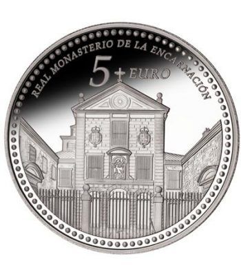 Moneda 2013 Patrimonio Nacional. Monasterio Encarnación. 5 euros