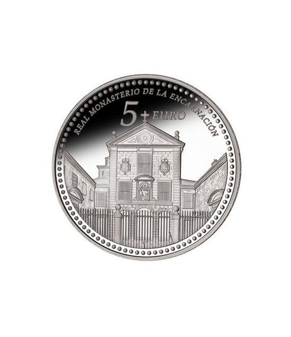 Moneda 2013 Patrimonio Nacional. Monasterio Encarnación. 5 euros