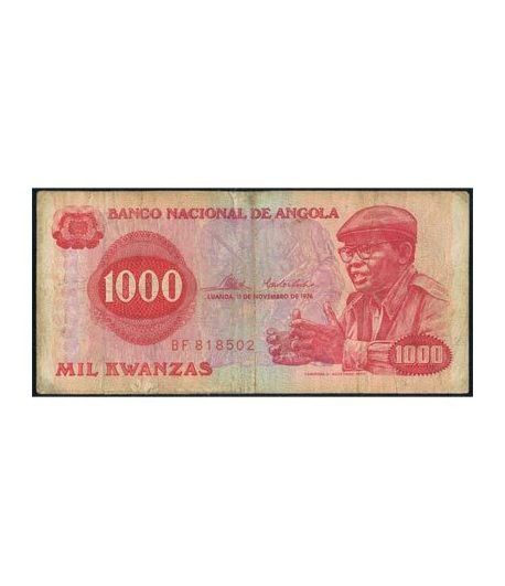 Angola 1.000 Kwanzas 1976. BC.