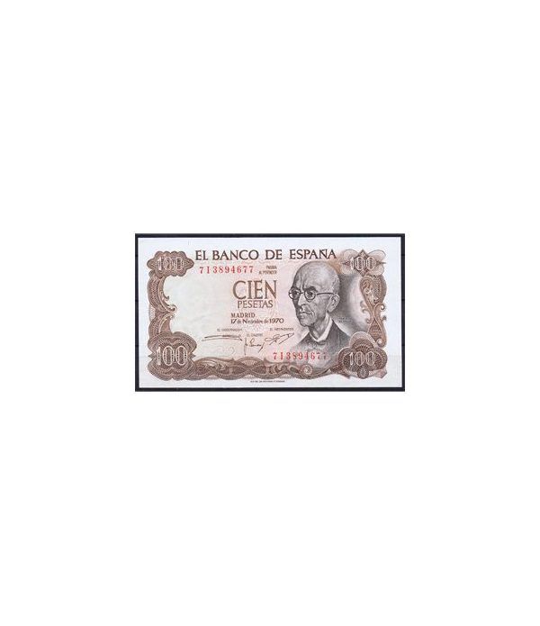 (1970/11/17) Madrid. 100 Pesetas. SC. Pareja.