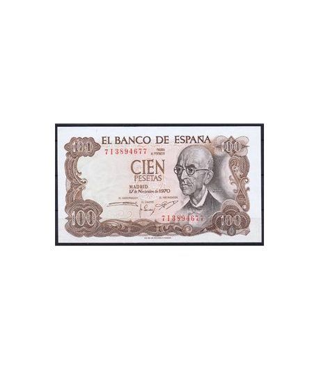 (1970/11/17) Madrid. 100 Pesetas. SC. Pareja.