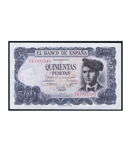 (1971/07/23) Madrid. 500 Pesetas. SC