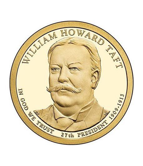 E.E.U.U. 1$ (2013) 27º Presidencial William Howard Taft (2cecas)