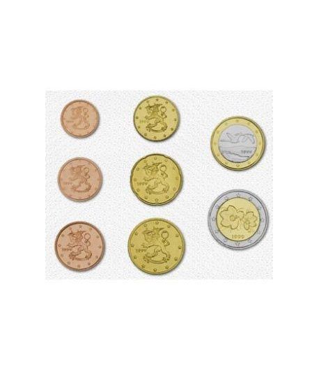 monedas euro serie Finlandia 2001