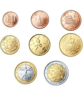 monedas euro serie Italia 2009  - 2