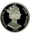 Moneda de plata 50 Dolares Cook 1989. Barcelona-Albertville 1992
