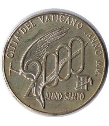 Medalla Vaticano Jubilee 2000. Puerta Santa. Plata.  - 1