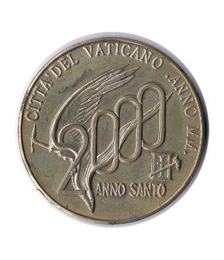 Medalla Vaticano Jubilee 2000. Puerta Santa. Plata.