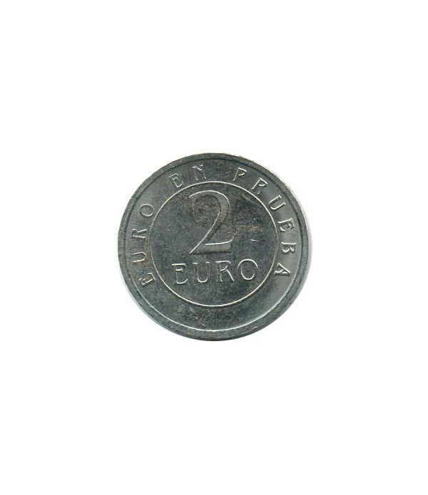 Euro prueba Churrriana 2 euros 1998.