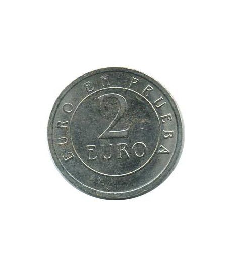 Euro prueba Churrriana 2 euros 1998.