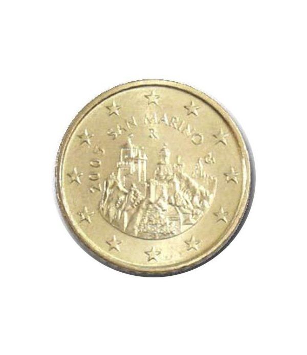 monedas euro serie San Marino 2005 (moneda de 50 centimos)