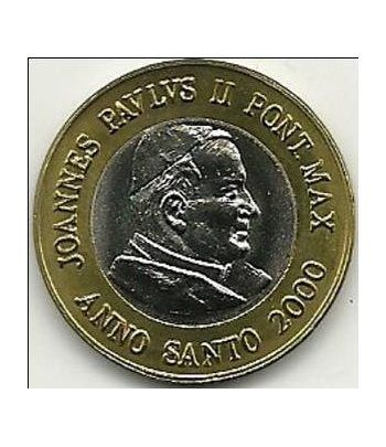 Euro prueba Vaticano 1 euro 2000 Juan Pablo II Pont. Max.