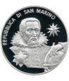 San Marino 5 Euros 2009. Johan Kepler. Astronomía. Plata