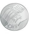 Francia 10 € 2014 50º Años Relaciones Francia-China. Plata.