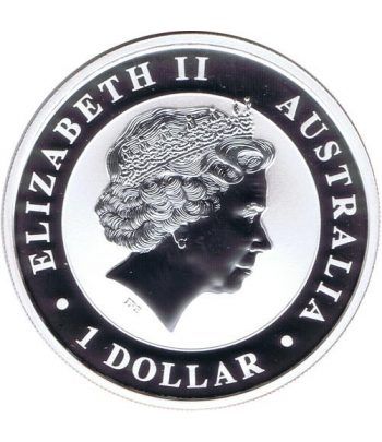 Moneda onza de plata 1$ Australia Lunar Cabra 2003