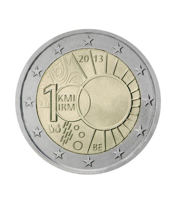 moneda conmemorativa 2 euros Belgica 2013.