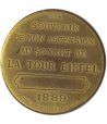 Medalla Recuerdo Ascensión Torre Eiffel 1889.