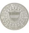 Moneda de plata 200 schillings Austria 1995 Ski Slalom. Proof.