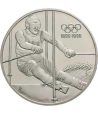 Moneda de plata 200 schillings Austria 1995 Ski Slalom. Proof.