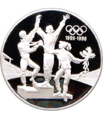 Moneda de plata 20 Dolares Australia 1993 Campeones Proof.