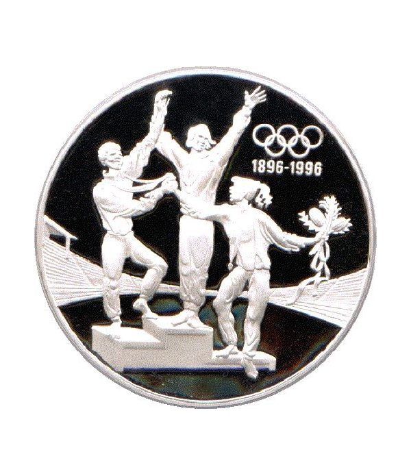 Moneda de plata 20 Dolares Australia 1993 Campeones Proof.