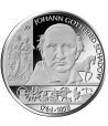 moneda Alemania 10 Euros 2014 A. Johann Gottfried.