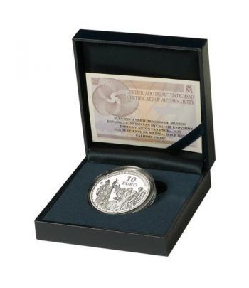 Moneda 2014 Tesoros Españoles. Van Dyck. 10 euros. Plata.