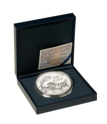 Moneda 2014 Tesoros Españoles. Goya. 50 euros. Plata.