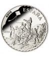Moneda 2014 Tesoros Españoles. Goya. 50 euros. Plata.