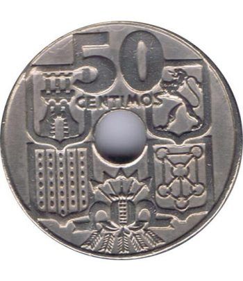 Moneda de España 50 céntimos 1963 *19-63 Madrid SC