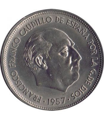 Moneda de España 50 Pesetas 1957 *19-58 Madrid SC