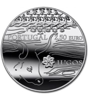 Portugal 2.5 Euros 2014. Yugos. Etnografia.