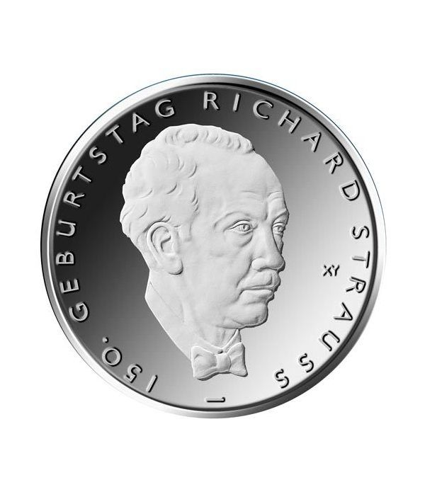 moneda Alemania 10 Euros 2014 D. Richard Strauss.