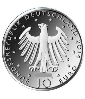 moneda Alemania 10 Euros 2014 D. Richard Strauss.