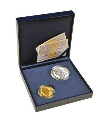 Monedas 2014 Manuel de Falla. Estuche Oro y Plata.