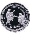 Vaticano 10 euros 2003. Pontificado de Juan Pablo II. Plata.