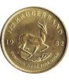 Moneda de oro 1/2 Krugerrand oro puro Sud Africa 1982