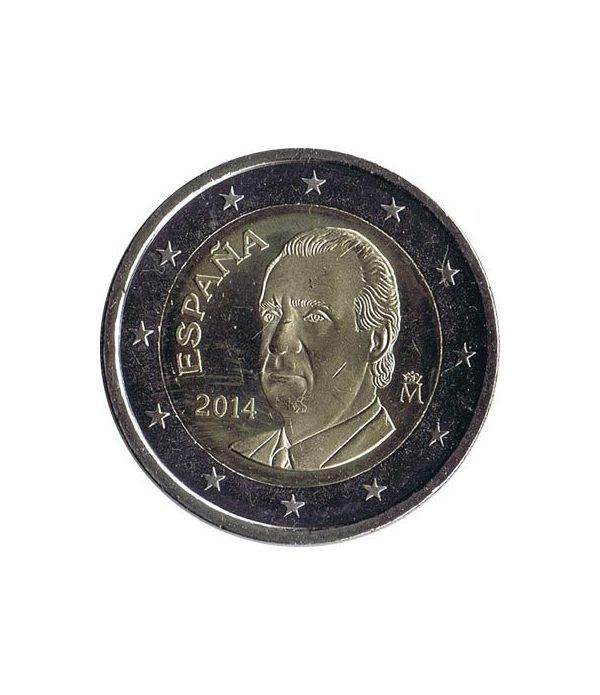 monedas euro serie España 2014 (moneda de 2 euros).