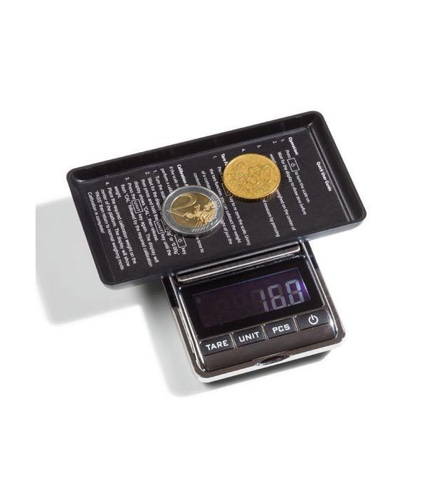 LEUCHTTURM Báscula digital LIBRA 500 para monedas (0,1-500gr).  - 2